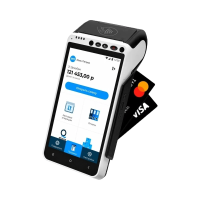 Онлайн-касса aQsi-5Ф (эквайринг, 3G/WiFi/Bluetooth, USB Type C, mini Jack 3.5)