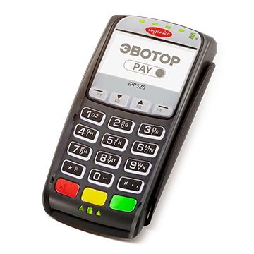 Эвотор Pay Ingenico IPP320 (USB, арт. KV-E1-11)