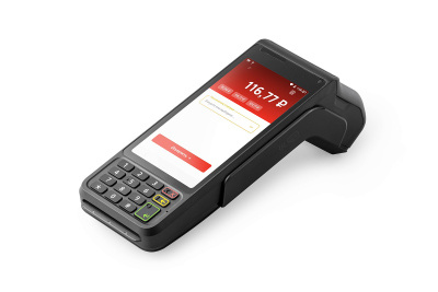 Платежный терминал АТОЛ PT-5 (2 SIM, 2600mAh, Черный, арт. 56451)