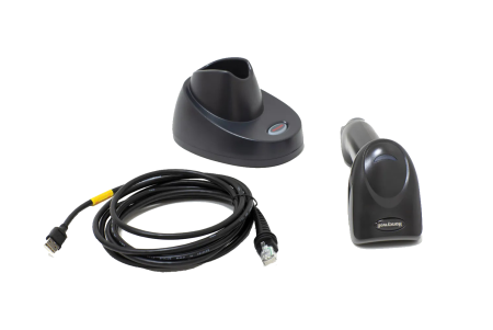 Беспроводной сканер 2D штрихкода Honeywell (Metrologic) 1472g Voyager (USB, Базовая станция, Черный, арт 1472G2D-2USB-5-R)