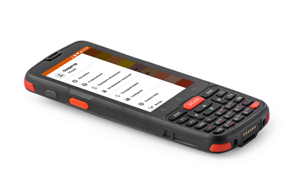 Терминал сбора данных АТОЛ Smart.Slim Plus (полный, 4", Android 10 с GMS, MT6761D, 3Gb/32Gb, 2D, Wi-Fi, BT, NFC, 4G, GPS, Camera, БП, IP65, 4500 mAh, арт. 53530)